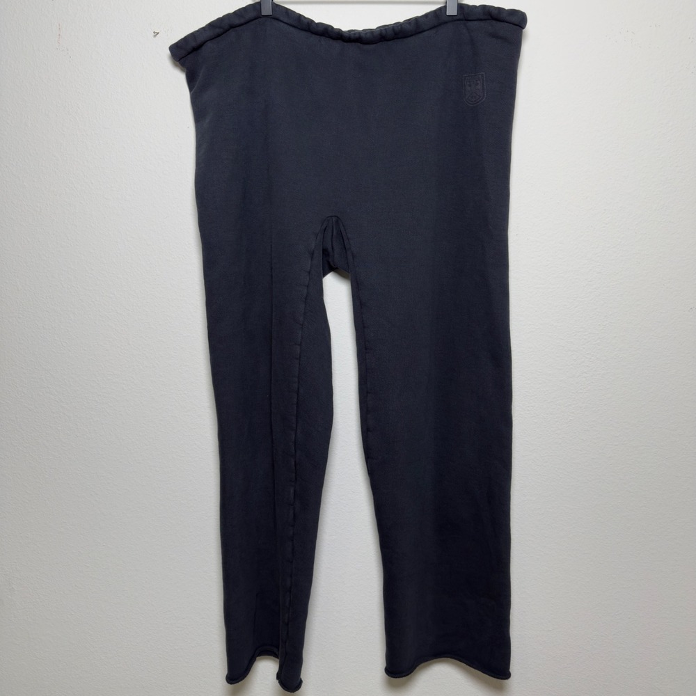 Yeezy Vultures Kanye West Black Sweatpants Size 3 Made in USA‎ 3X 30" Inseam